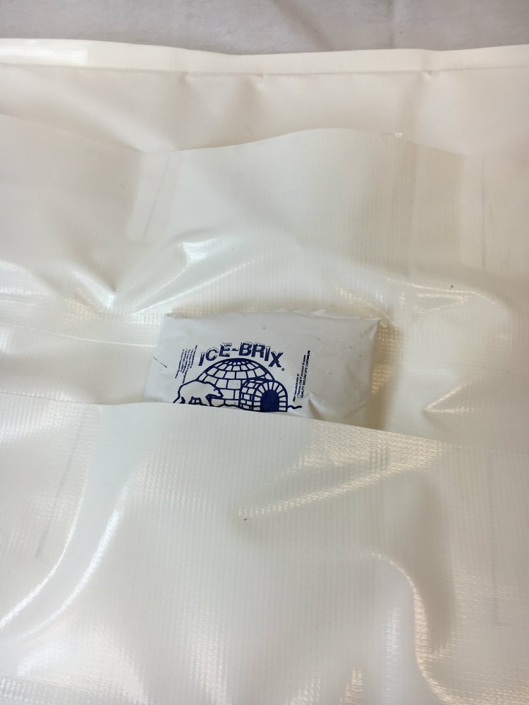 Powerblanket PBICEKEGIP Powerblanket Ice Keg Cooler White 65.75 Length 1/2 Barrel Beer Keg