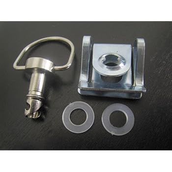 Amazon.com: Stainless Steel Silver Race Fasteners 1/4 Turn Quick ...