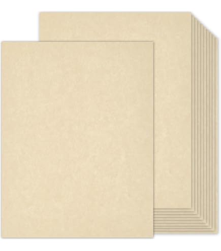 Amazon.com : JAM PAPER Parchment 65lb Cardstock - 8.5 x 11