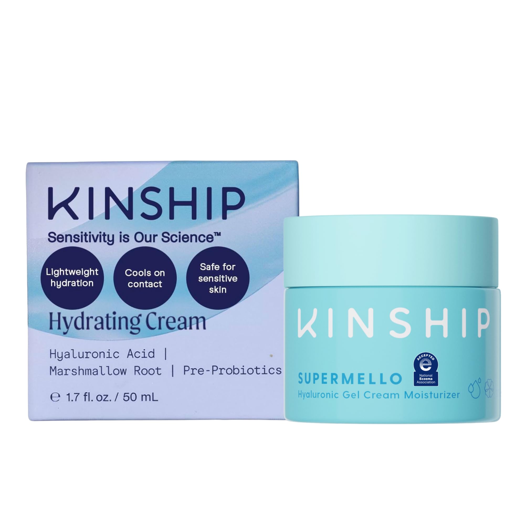 Kinship Supermello Hyaluronic Gel Cream Moisturiser 50ml