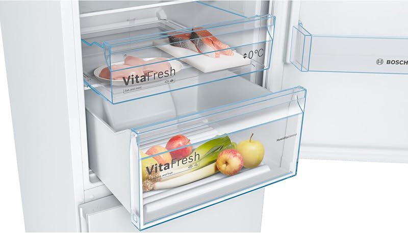 , Frigorífico Combi, Serie 4, 60 cm, Total NoFrost, blanco, KGN362WED — foto 4 de 6
