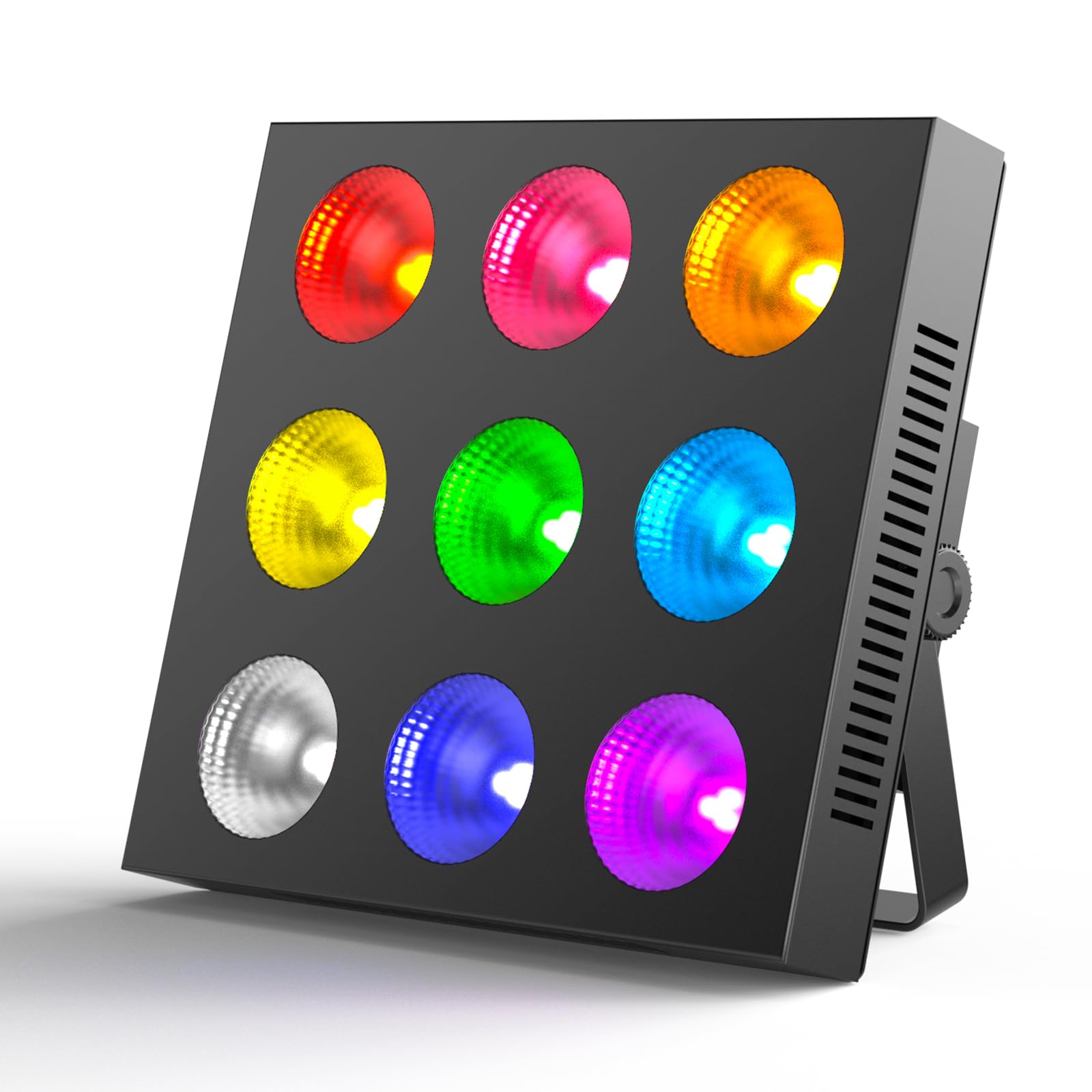 Photo 1 of Stage Wall Wash Lights Bar,120W LED RGBW Rectangular Dj Par Light Bar 4/6/9/36/38CH DMX Control Auto Play Sound Activated Strobe Lights for Parties Halloween Wedding Disco Dance Church Birthday