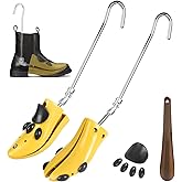 XLRAJKSP Boot Stretchers for Cowboy Boots Shoe Stretcher Adjustable Boot Stretcher Men Women (for Men’s Size 7.5-13, Women’s Size 9-14)