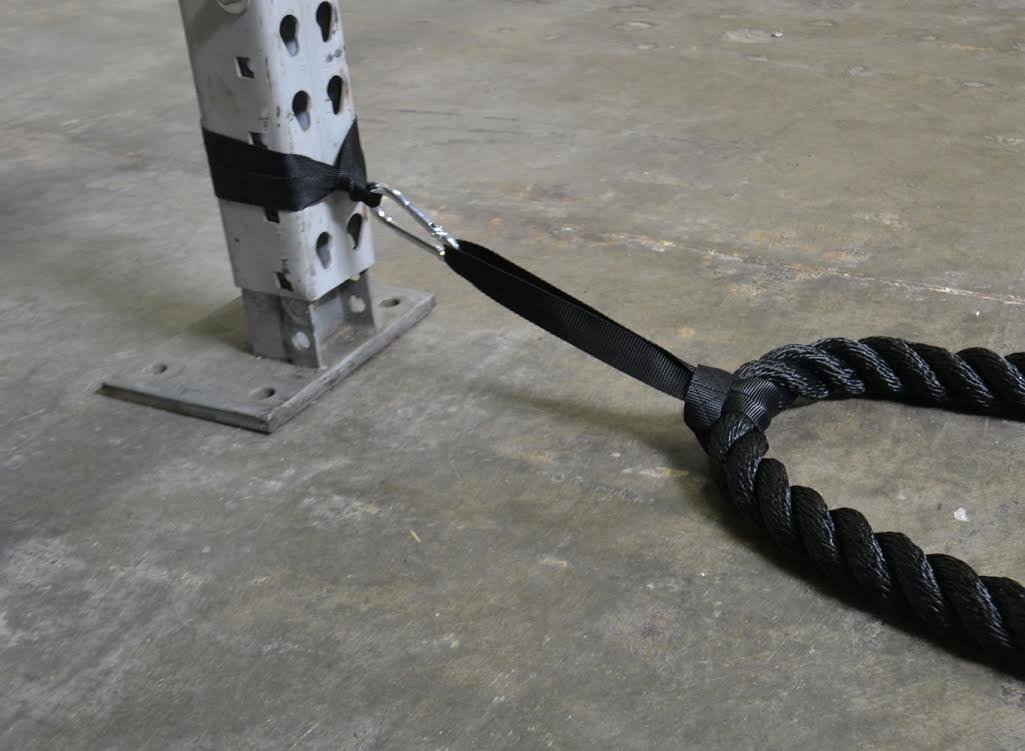 Battle Rope Anchor Strap Kit With Heavy Duty Reinforced Nylon