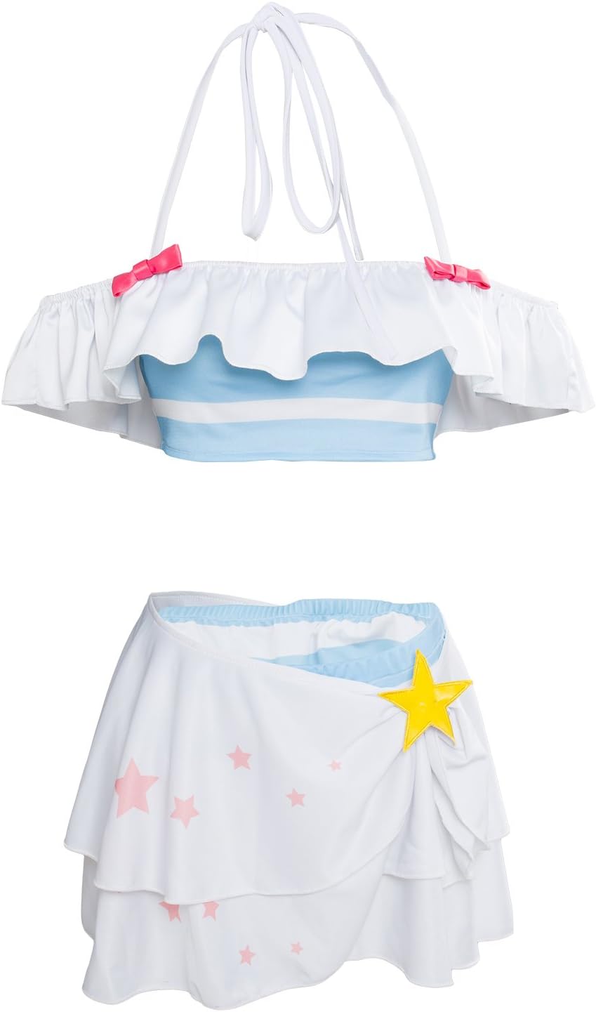 UU-Style Fate/Extella Link Astolfo Swimsuit Bikini Set FGO Apocrypha FA Rider Astolfo Cospaly Costume