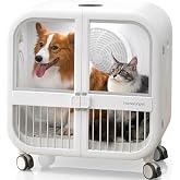 HomeRunPet 135L Smart Pet Dryer Box for Medium Dogs & Cats, Ultra-Quiet Hands-Free Drying with Gentle Full-Body Airflow & Sma