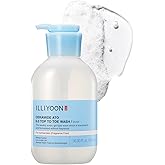 Illiyoon Ceramide Ato 6.0 Top to Toe Wash - Mild Cleanser for Baby body, 16.9 Fl Oz (500ml)