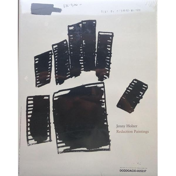 Jenny Holzer: Redaction Paintings: Storr, Robert, Holzer, Jenny
