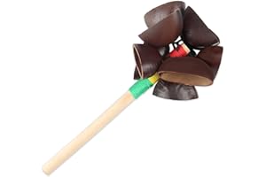 Natural Wood Percussion Instrument,African Inspired Percussion Rattle for Meditation,ASMR & Sound Therapy - Handmade Rhythm I