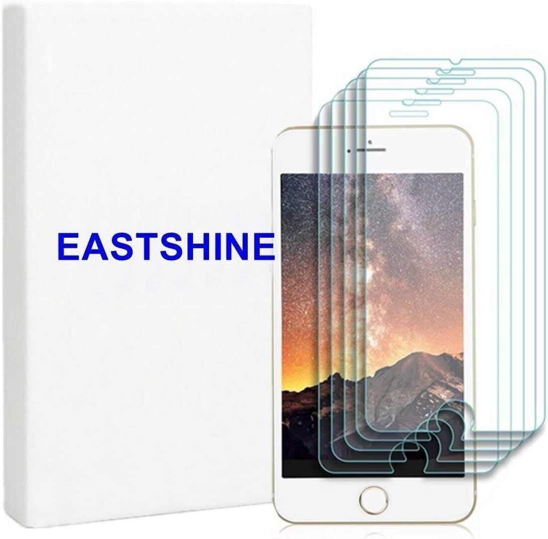 iPhone 8 Plus 7 Plus Screen Protector 4 Pack, HD Tempered Glass Film for Apple 5.5" Inch iPhone8 Plus iPhone7 Plus 2.5D Edge 9H Hardness 3D Touch Anti-Scratch Anti-Fingerprint Bubble Free