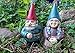 New Hampshire Craftworks George and Gwen The Garden Gnomes - Paint Your Own Gnome-y Ceramic Keepsakes