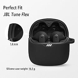 Geiomoo Silicone Case for JBL Tune Flex, Protective