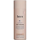 HIMS hers Full Volume Conditioner - Volumizing Conditioner for Women with Biotin - Adds Lightweight Volume, Shine & Bounce - Coastal Cedar Citron - 6.4 fl oz
