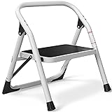 SOLADDER 1-Step Ladder Folding Step Stool with