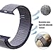 amBand Compatible for Apple Watch Sport Loop Band 42mm, Lightweight Breathable Nylon Replacement Band Compatible for Apple Watch Series 1, Series 2, Series 3, Sport, Edition-Midnight Blue