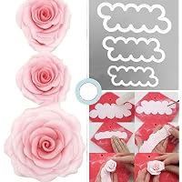 Set Di Accessori Per Pasticceria – Kit Per Decorazione Torte Con Chiodo Fiori E Forbici Per Glassa – Utensili In Acciaio Inox Per Creare Rose E Decorazioni