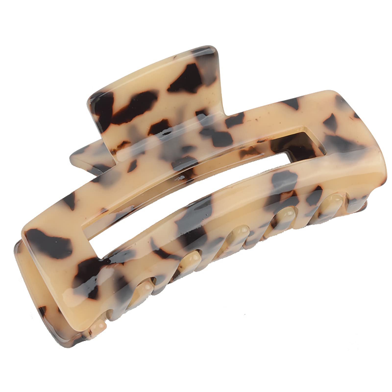Hair Claw Clips Large Claw Clip French Butterfly Hair Clip Tortoise Claw Clip For Thick Hair Leopard Print Stylish Hair Accessories For Women