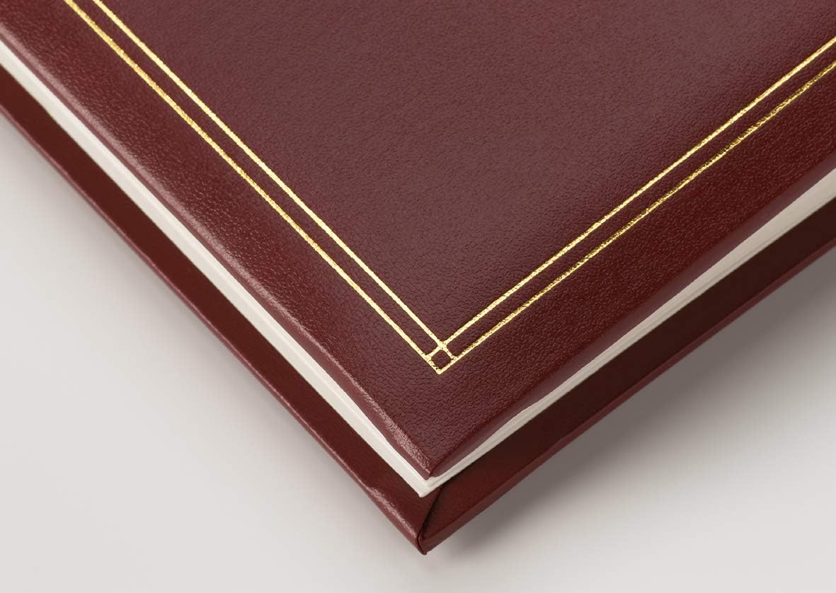 walther Design Photo Album Blue 200 Photos 10 x 15 cm Memo Slip-in Album Imitation Leather with Embossing, Monza ME-138-L - Image 5