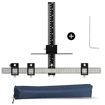 Cabinet Hardware Jig For Handles And Knobs Aluminum Alloy Drill