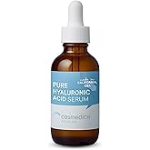 Hyaluronic Acid Serum for Skin 100% Pure Anti Aging Intense Hydration Moisture Non greasy Paraben free, Wrinkle Reducing and Brightening Serum (Pro Formula) 2oz
