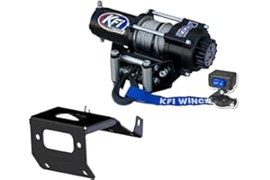 KFI PRODUCTS KFI Combo Kit - A2000 Winch & 100505 Winch Mount Compatible/Replacement for 2000-2006 Honda Rancher 350 TRX350FE 4x4 ES