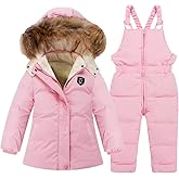 Tumaron toddler baby boys girls winter snowsuit coat kids snow pants jacket suit clothes