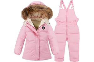 Tumaron toddler baby boys girls winter snowsuit coat kids snow pants jacket suit clothes