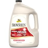 Absorbine ShowSheen Hair Polish &amp; Detangler, 128 fl oz Refill Gallon | Mane &amp; Tail, Pro-Vitamins, Silk Proteins, Lustrous Shine, Reduces Hair Breakage, Promotes Longer Healthy Hair, Horses &amp; Dogs