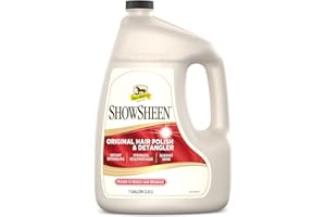 Absorbine ShowSheen Hair Polish and Mane & Tail Detangler, 3.8L Refill Bottle