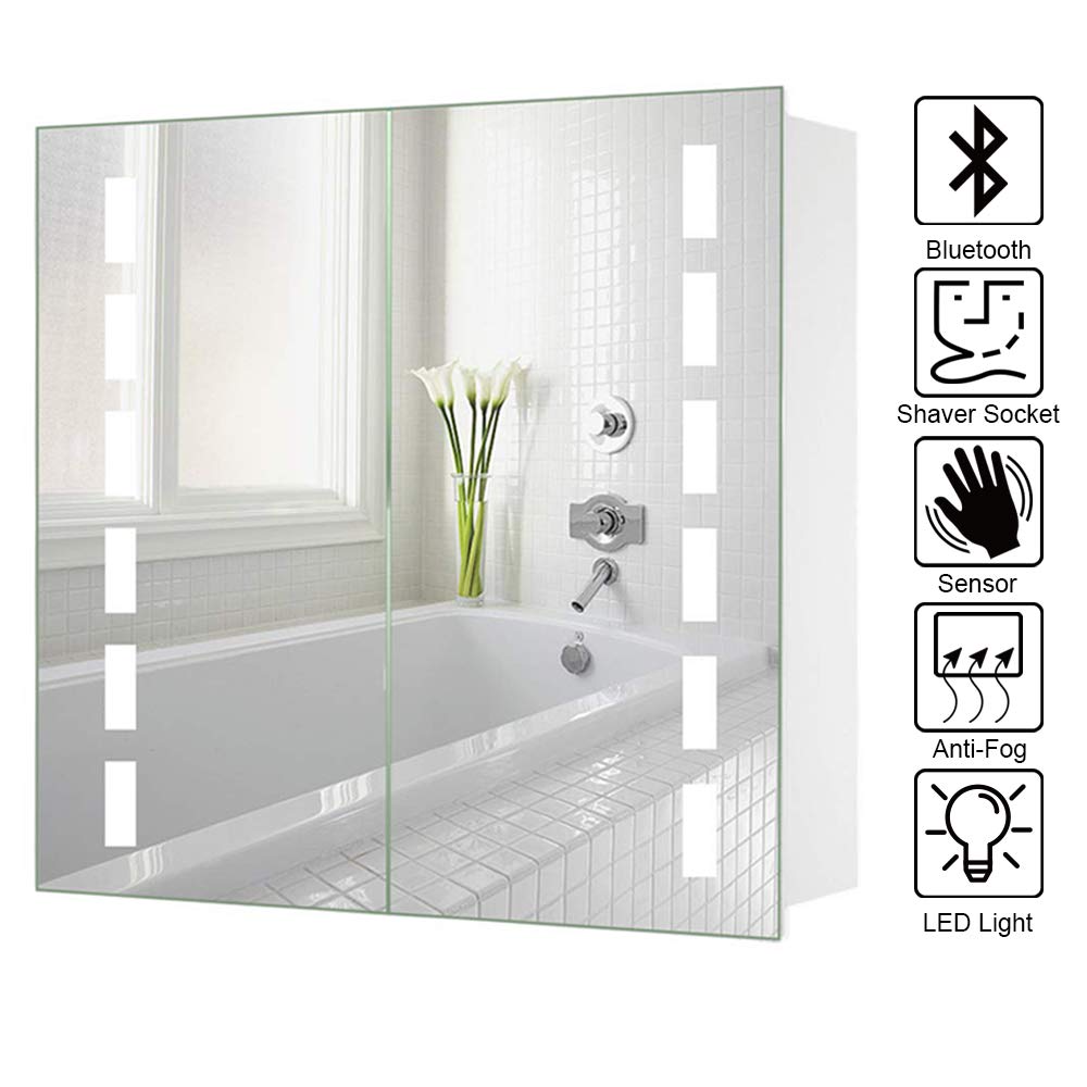 Home & Kitchen 500 x 650 Illuminated LED Bathroom Mirror