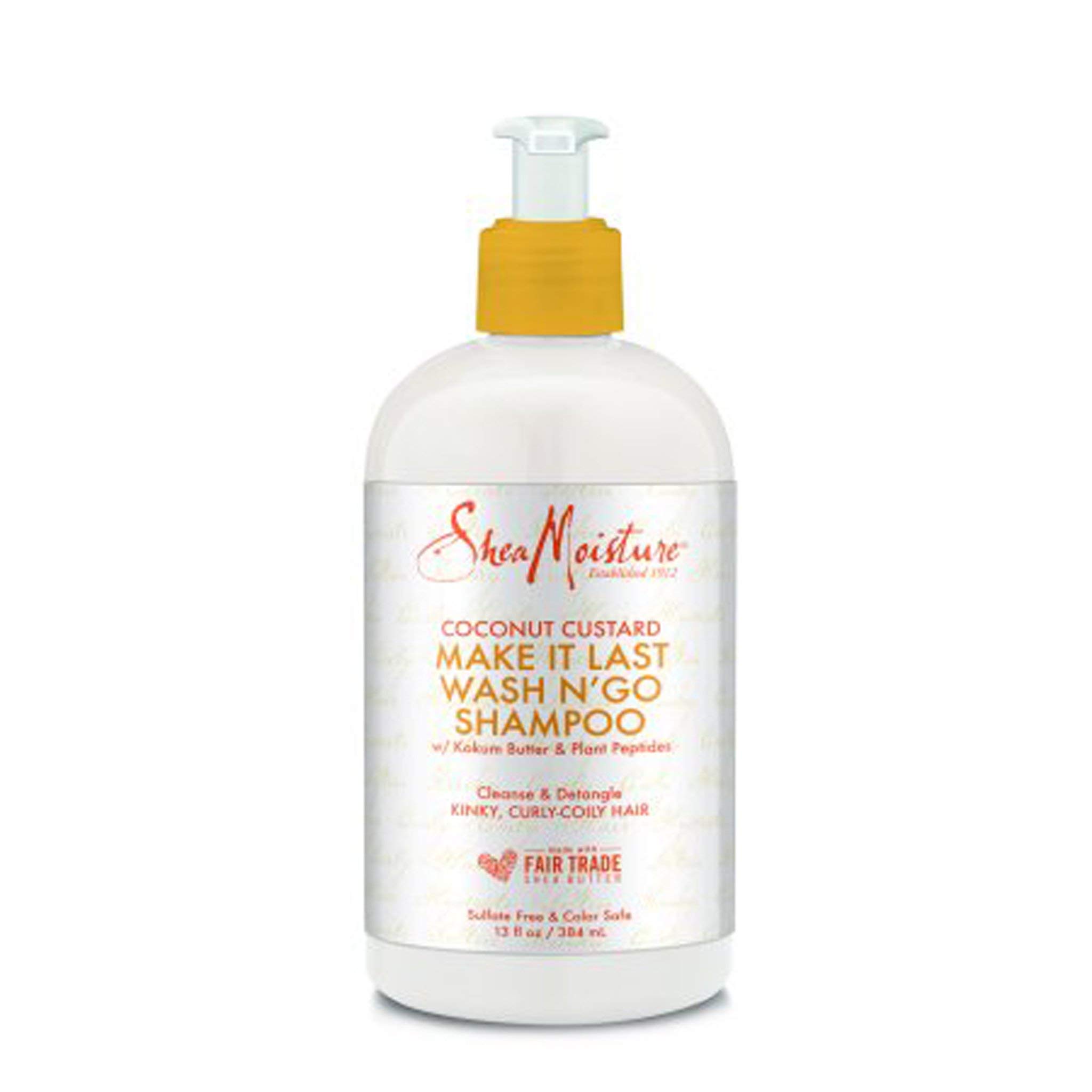 SHEA MOISTURE COCONUT CUSTARD SHAMPOO