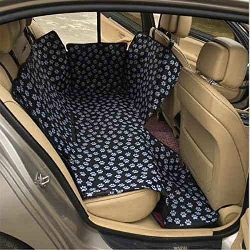 Universal Waterproof Scratch-proof Dog Seat Covers Protectors for Cars Hammock Travel Accessories Black Car Seat Covers for Dogs Pet