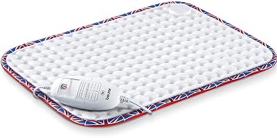 Beurer HK-UK Heat Pad Electric Relaxation 3 Temp Settings Auto Shut-Off