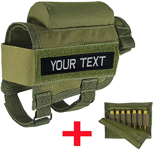 S-Day Rifle Cheek Rest Pad Riser Stock and Buttstock Shell Holder Black S-Day Rifle Cheek Rest Pad Riser Stock and Buttstock Shell Holder Black