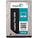 Seagate Laptop Thin 500 GB 7200RPM SATA 6 GB/s 32 MB Cache 2.5 Inch Hard Disk Drive (ST500LM021)