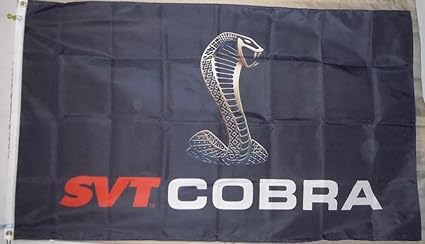 Apparel Merchandise Svt Cobra Flag 3 X 5 Banner Ford Mustang