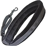 Xinlink Professional Black Soft Padded Saxophone Neck Strap with Snap Hook for Alto Tenor Soprano Baritone Sax Music Accessor