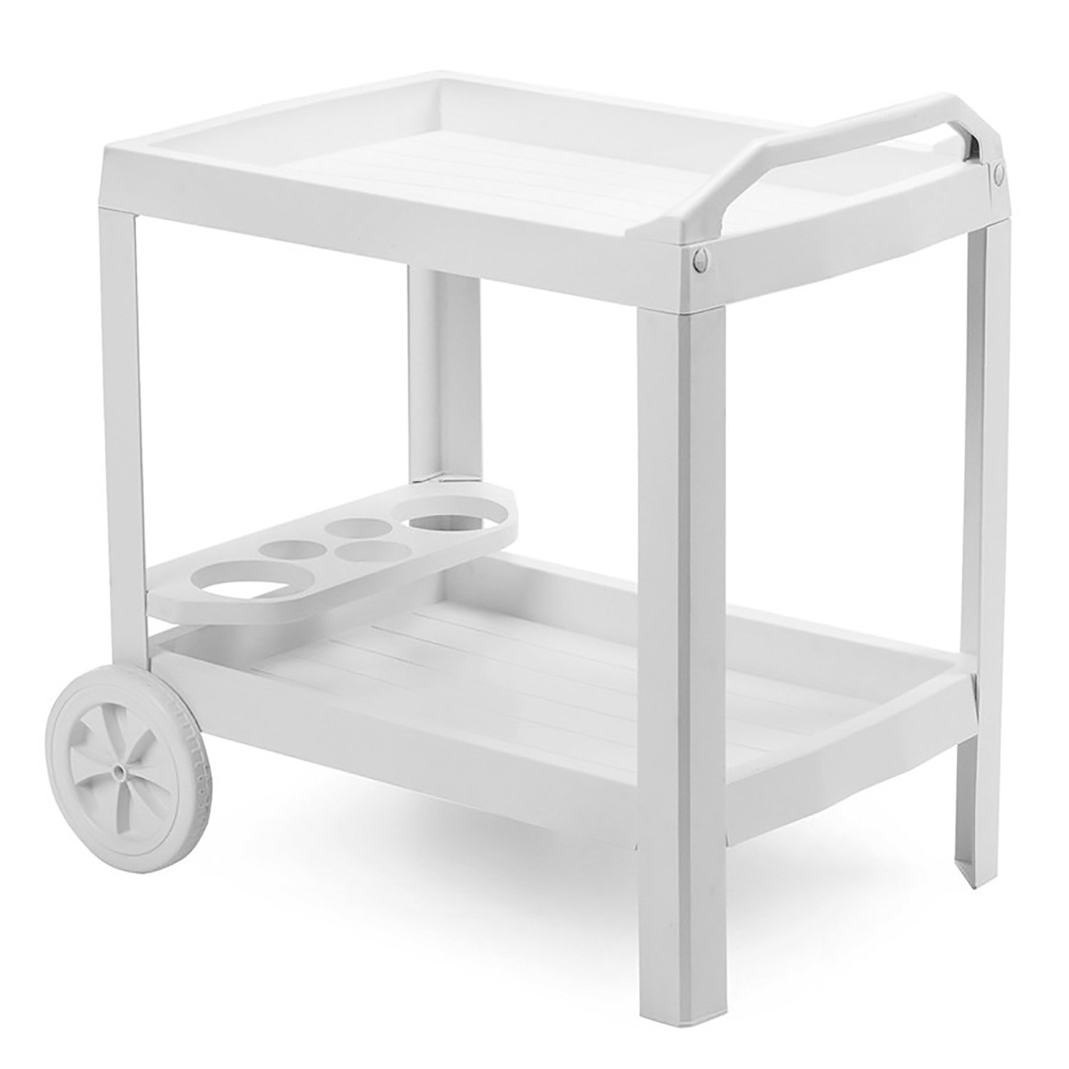 Mojawo Küchenwagen Teewagen Servierwagen Grillwagen