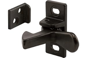 Prime-Line U 10883 Cabinet Door Elbow Catch, Cast Aluminum, Bronze Finish (Single Pack)