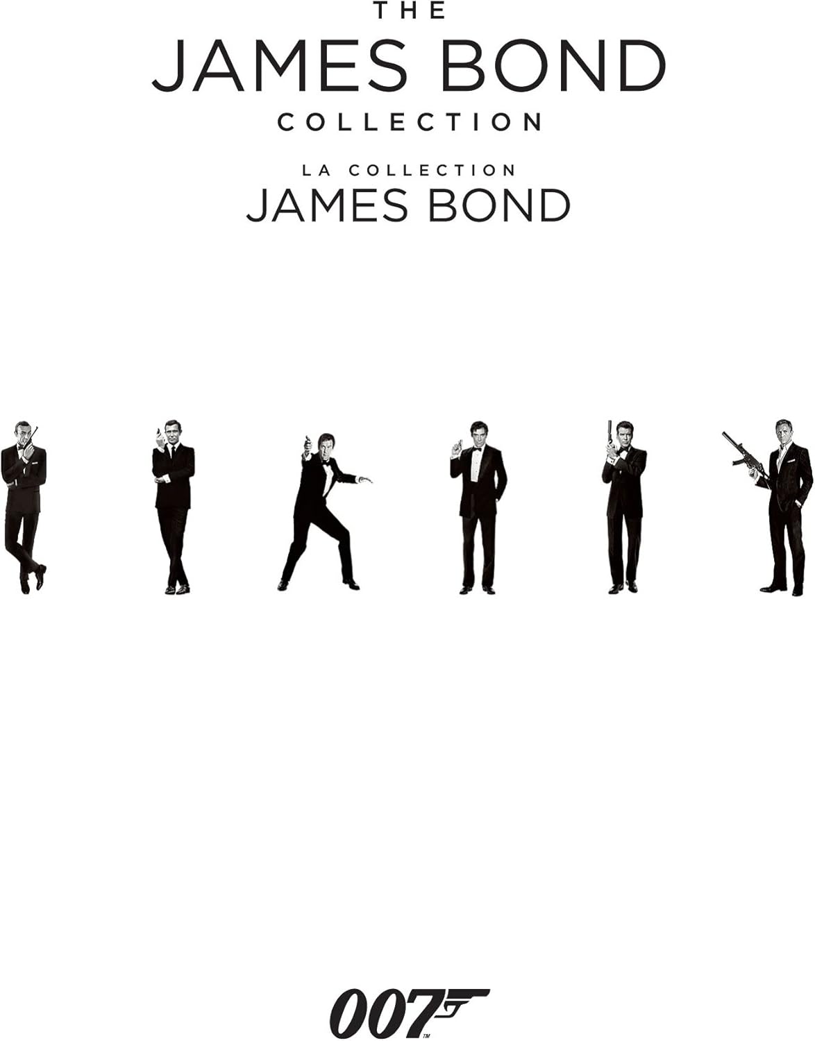 The James Bond Collection A Complete 23film Box Set Bilingual Bluray