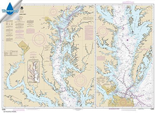 Paradise Cay Publications NOAA Chart 12280: Chesapeake Bay
