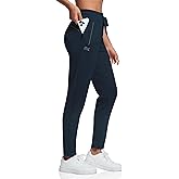 BROKIG Women's Cloudloft Joggers Zipper Pocket,Casual Soft Sweatpants Athletic Tapered Pants for Women Lounge Workout