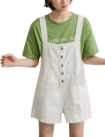 white shortalls