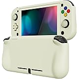 PlayVital ZealProtect Protective Case for Nintendo Switch Lite, Hard Shell Ergonomic Grip Cover for Switch Lite w/Screen Prot