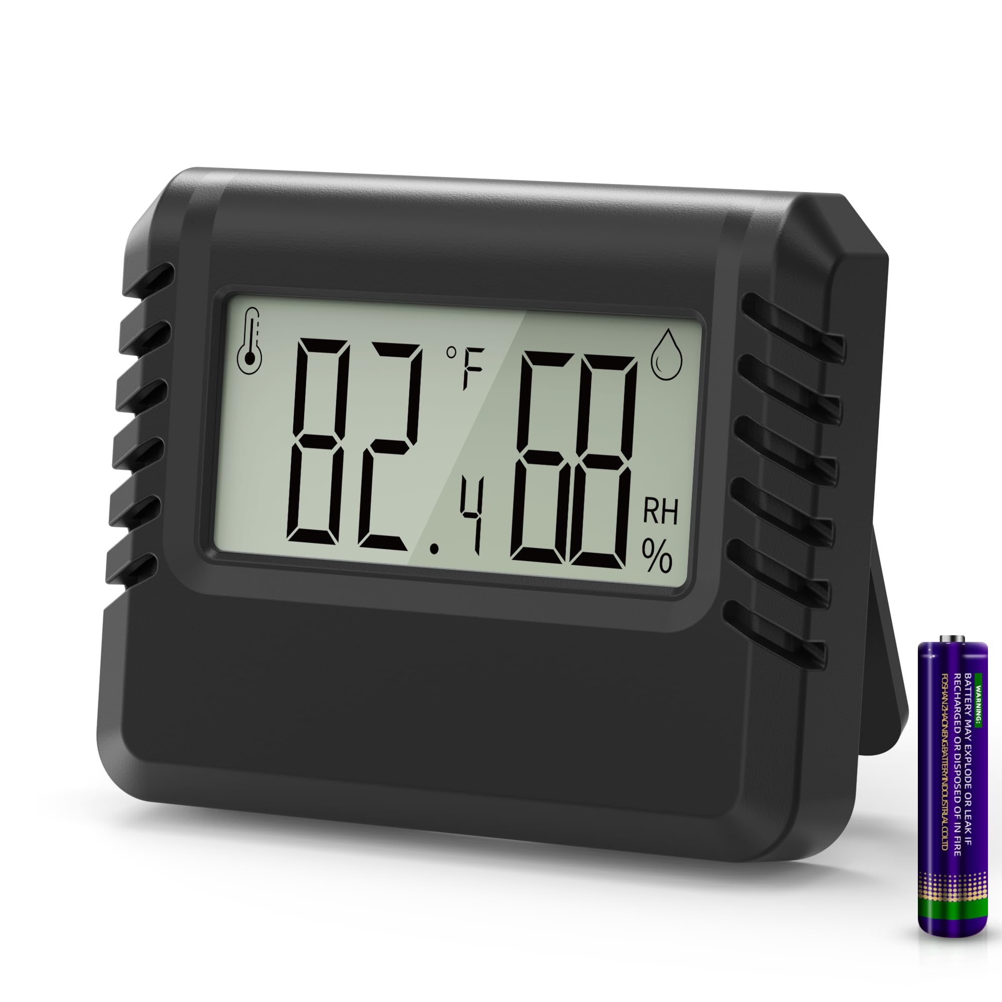 Photo 1 of Indoor Thermometer Hygrometer for Home, Room Thermometer Humidity Meter with Accurate Temperature Humidity Sensor for Greenhouse Baby Room Office