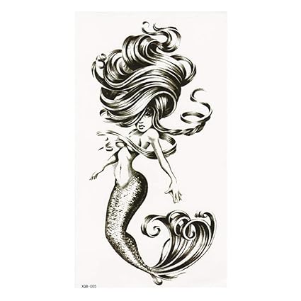 Handaxian 3pcs Fleur Daquarelle Corps De Cuisse De Tatouage