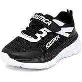 Nautica Kids Toddler and Little Kid Sneaker for Boys and Girls, Athletic Shoe with Easy-On Strap and Cushioned Sole for Running and Play