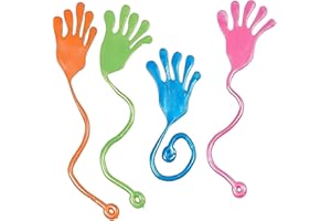 Tuko 20PCS Sticky Hands, Sticky Finger, Kids' Party Favor Sets, Fun Toys, Party Favors, Wacky Fun Stretchy Sticky Hands, Halloween Party Favors, Birthday Parties, Toys for Sensory Kids,20PCS