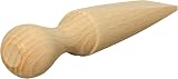 apollo Beech Door Wedge Stopper Natural Beech Wood 15x3x3cm view 2