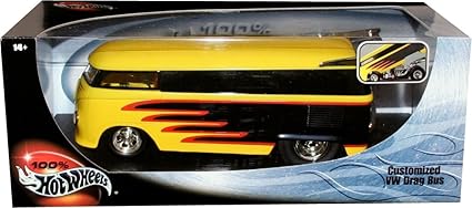 hot wheels vw drag bus 1 18
